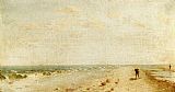 Apache Fire Signal Paintings - Fire Island Beach i by Sanford Robinson Gifford
